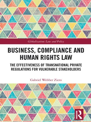 cover image of Business, Compliance and Human Rights Law